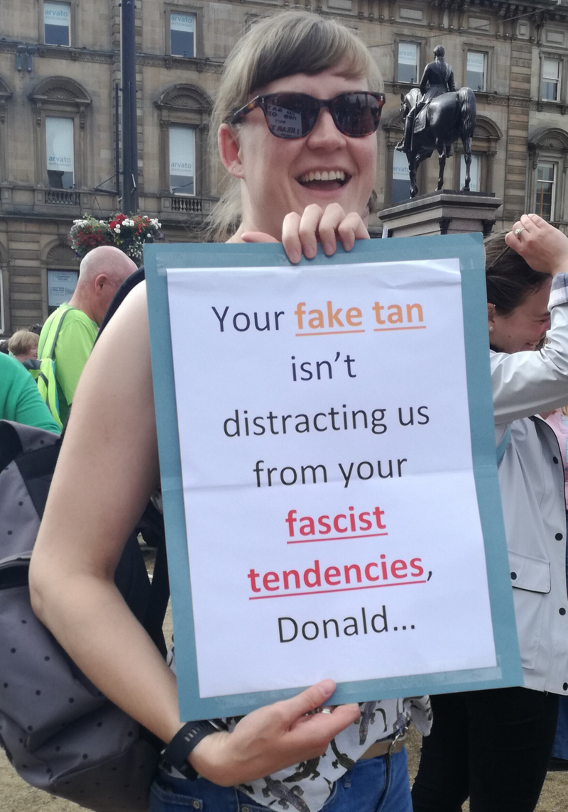 Illustration for article titled Scottish anti-Trump photo dump (long and comprehensive!)
